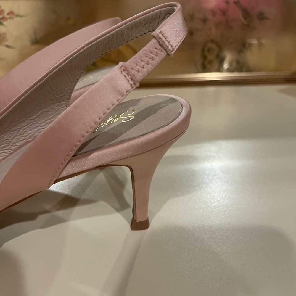 Anthropologie Seychelles Elegant Pink Bow Women's Shoes - Picture 7 of 9